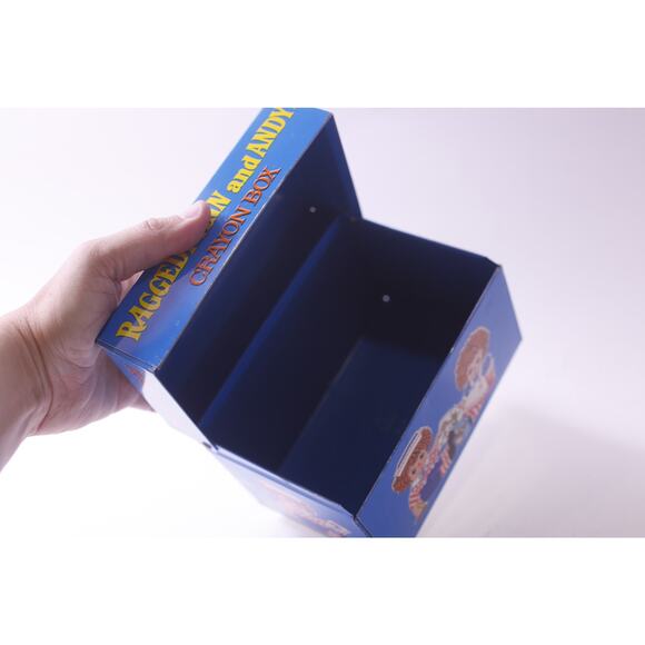 Raggedy Ann and Andy, Crayon Box, Craft, Container, Vintage, ~ 250605-WH 214 - Picture 4 of 6